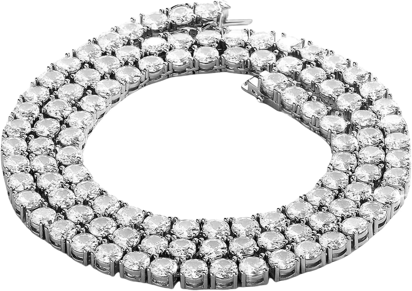 Chaîne de tennis en oxyde de zirconium pour homme et femme, style hip-hop, design minimaliste, collier, bracelet, cadeau à porter au quotidien
