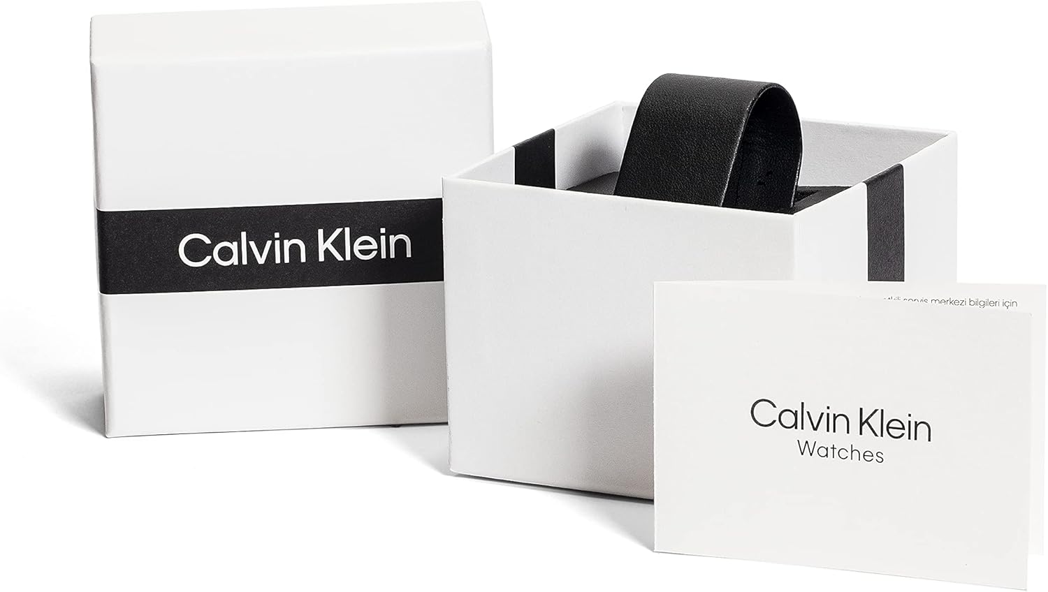 Calvin Klein Montre Analogique Multifunction à Quartz pour Homme Collection Impact avec Bracelet en Acier Inoxydable ou Cuir